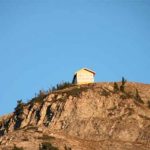 polar Peak Chair patrol hut