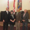 MP Dave Wilks, Fernie Mayor Mary Giuliano, RDEK Area B Heath Slee, MLA Bill Bennett