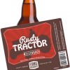 Rusty Tractor with Label