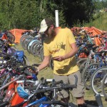 Wapiti bike lock up Wapiti bike lock up