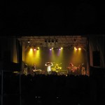 Wapiti stage at night