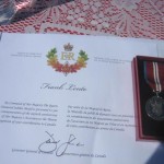 Fernie Diamond Jubilee Commemorative Medal presentation