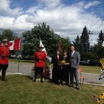 Fernie Diamond Jubilee Commemorative Medal presentation