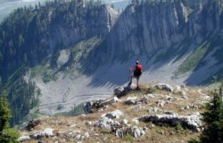 hiking Fernie