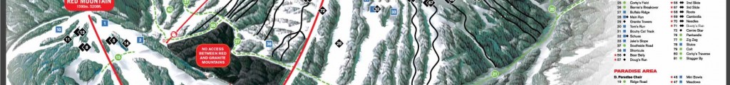red resort map