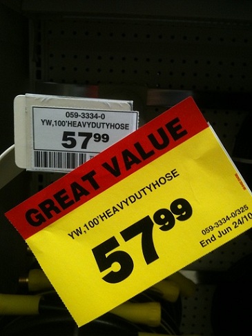 fake price tags