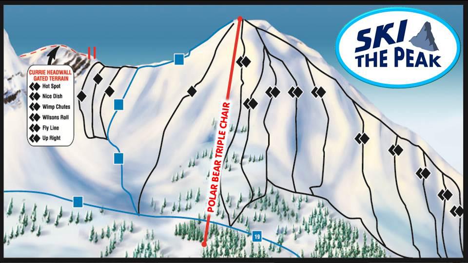 Polar Peak Trail Map