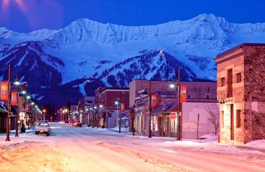 Downtown Fernie Lizard Range