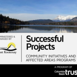 CBT Community Initiatives and Affected Areas Programs Funding Approved