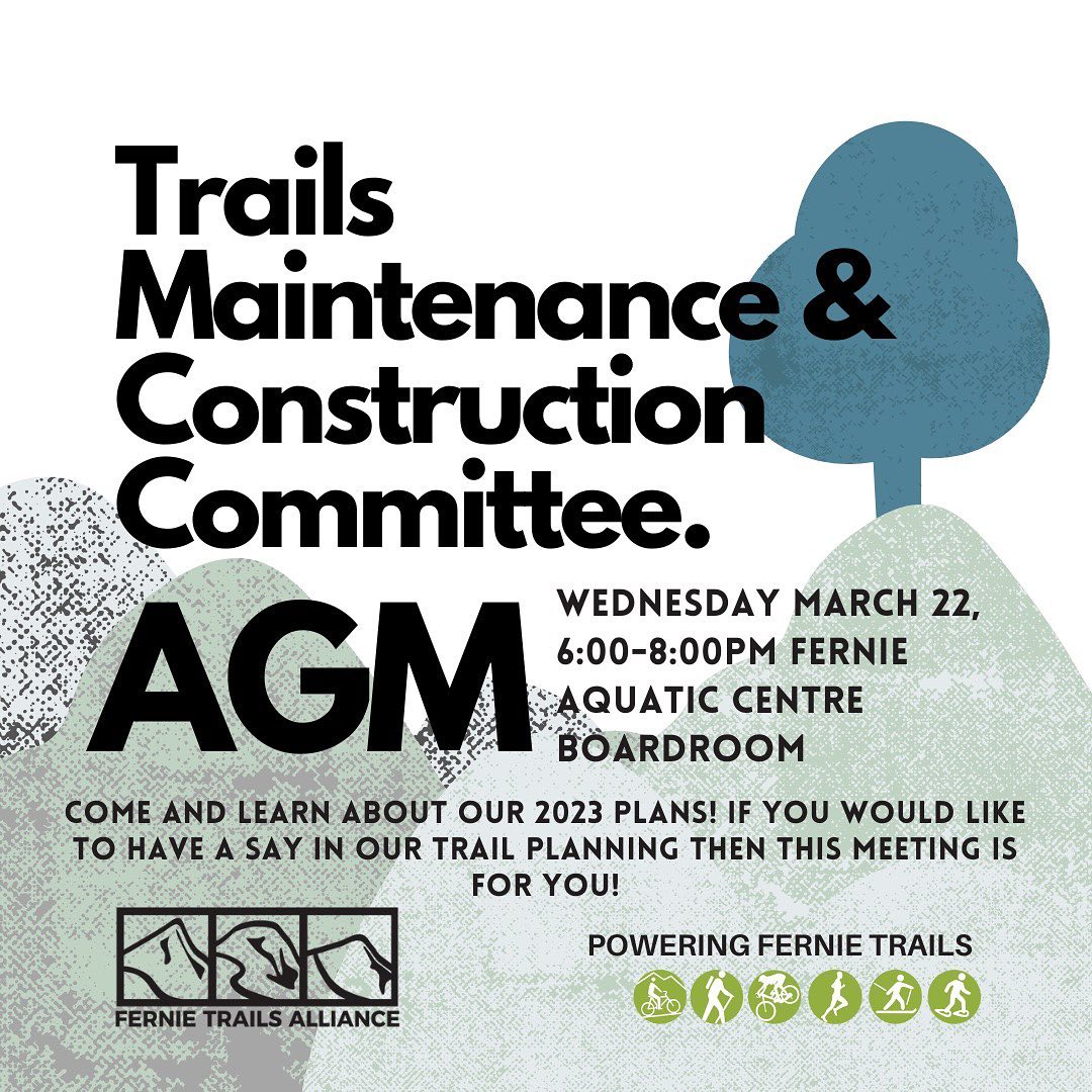 FTA's Trails and Maintenance Committee’s AGM