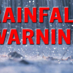Heavy Rainfall Warning