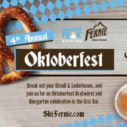 Oktoberfest Bratwürst and Biergarten celebration