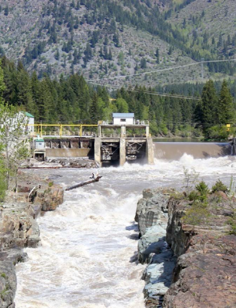 Elk River Elko dam