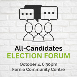 Details released for Fernie Municipal Election All-Candidates Forum