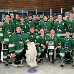 U18 Bucks Win Silver Medal and Award at BC Hockey Provincials