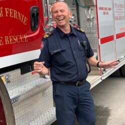 Captain Troy MacLachlan Retires After 29 Years of Service with Fernie Fire Rescue