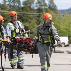 Local Mine Rescue Teams Show Strength and Skill