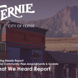 Fernie Official Community Plan Round 2 Released