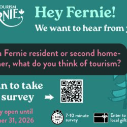 Fernie Tourism Survey Invites Residents to Have Their Say